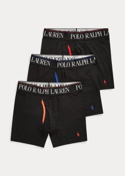 Men's Polo Ralph Lauren 4D Flex 3-Pack Briefs | 251704BMF